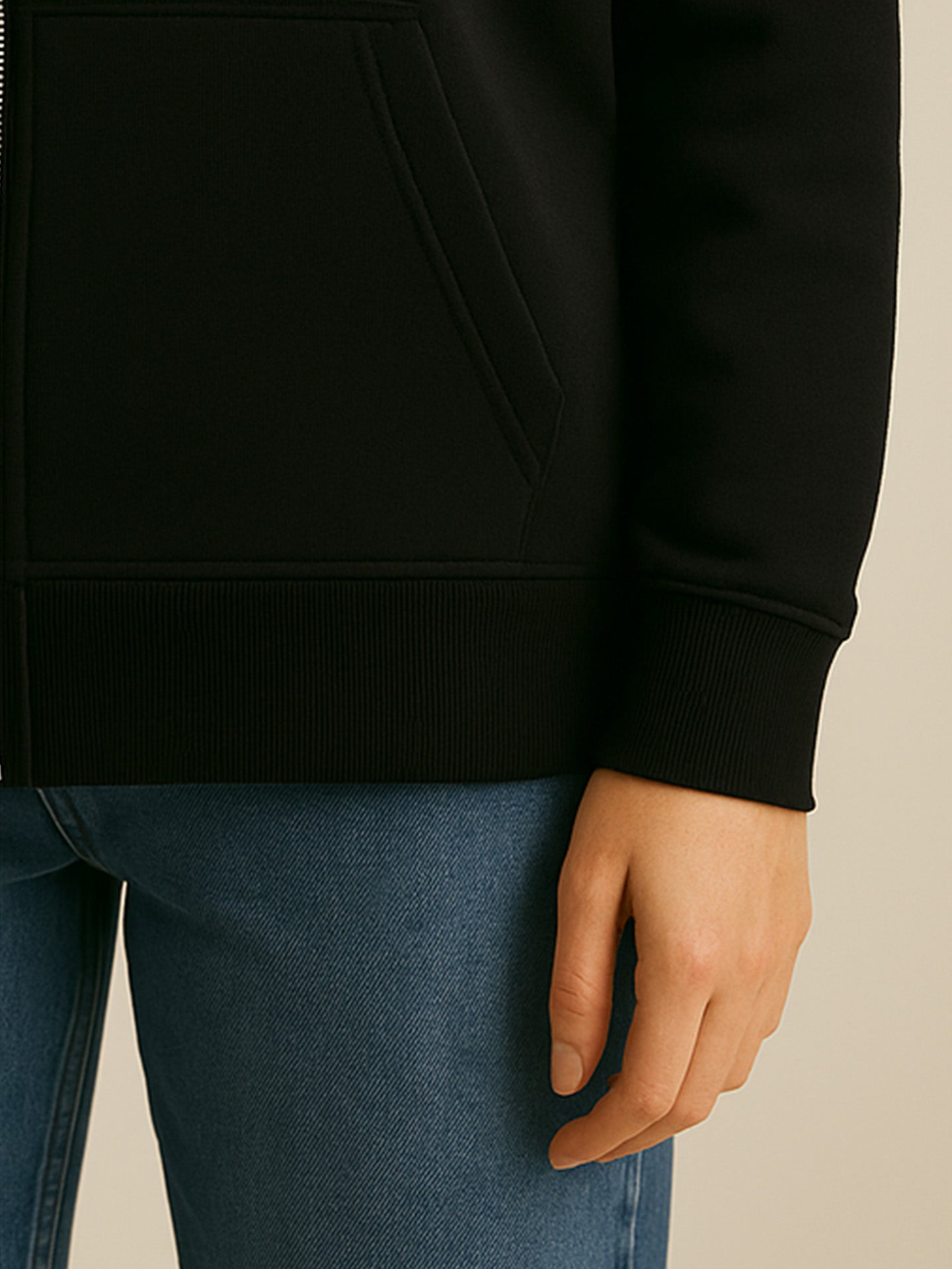 ORGANIC ZIP HOODIE