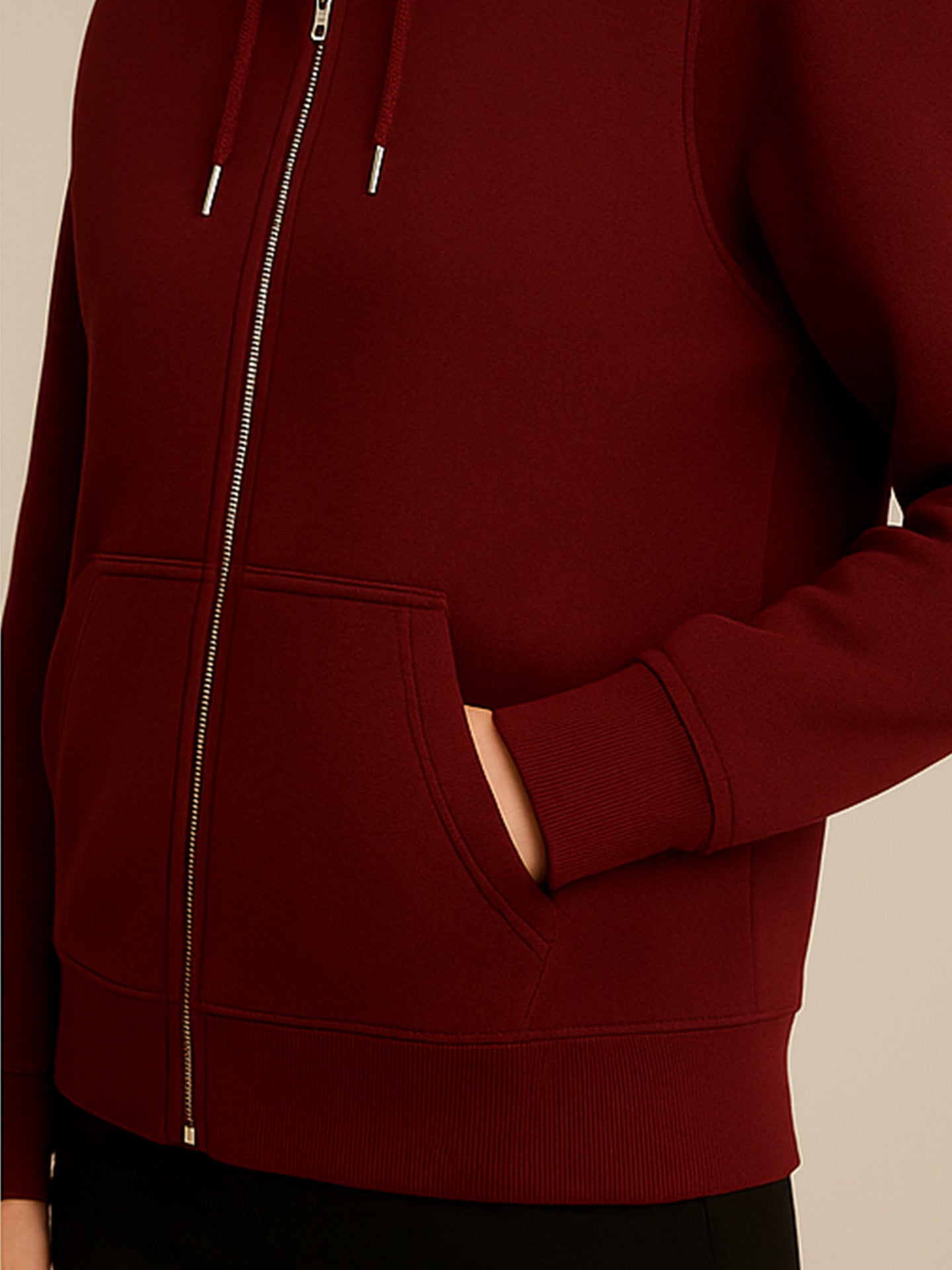 ORGANIC ZIP HOODIE