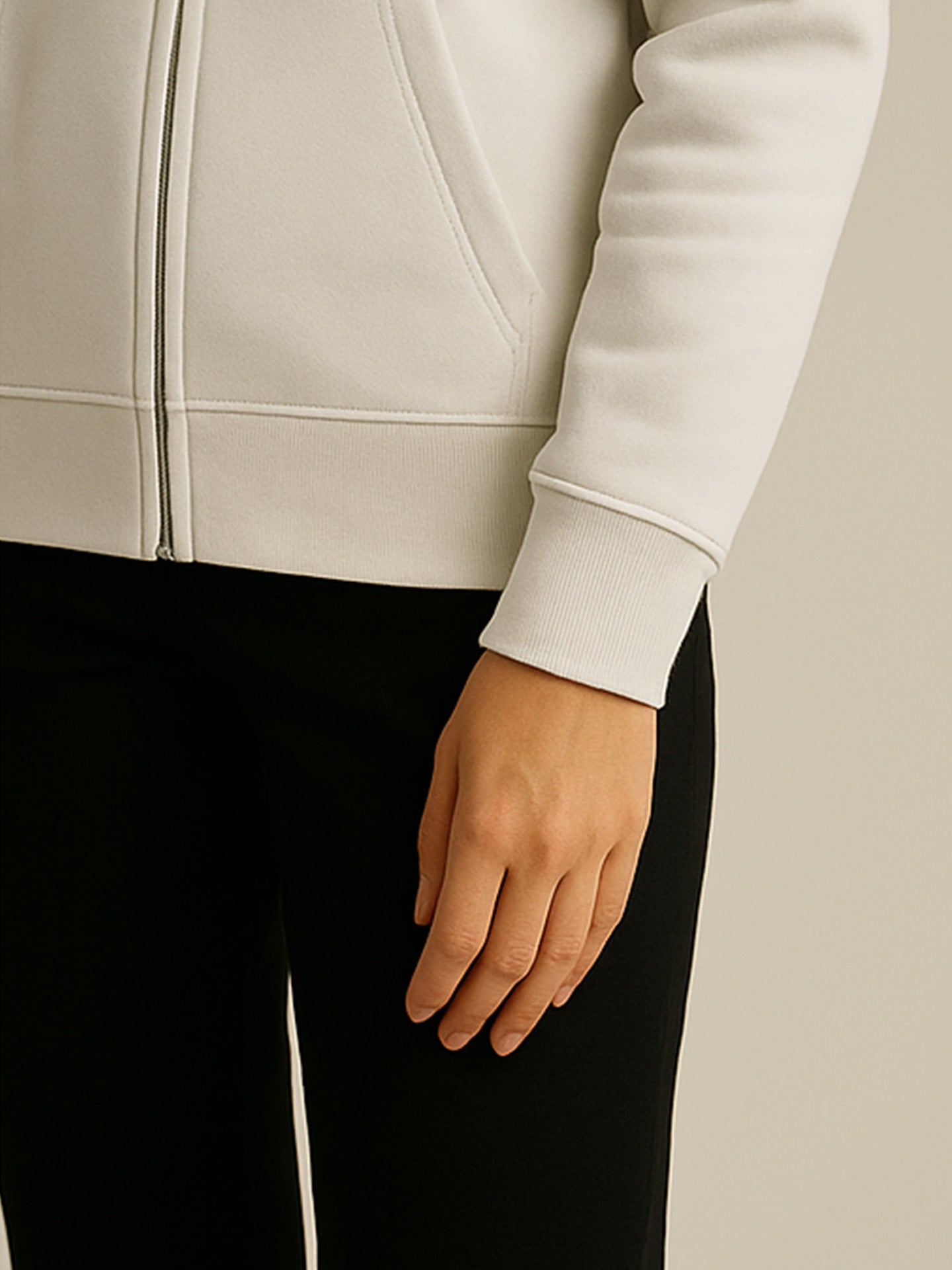 ORGANIC ZIP HOODIE