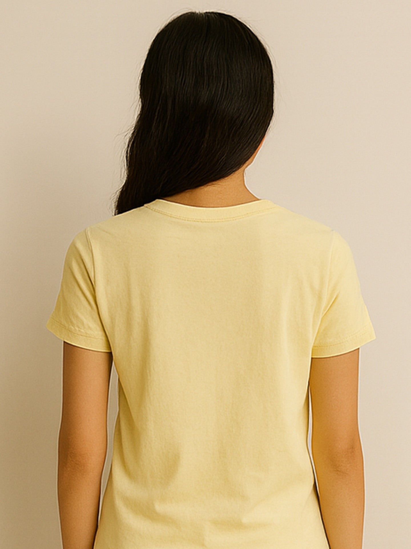 100% ORGANIC COTTON T-SHIRT - Almônd