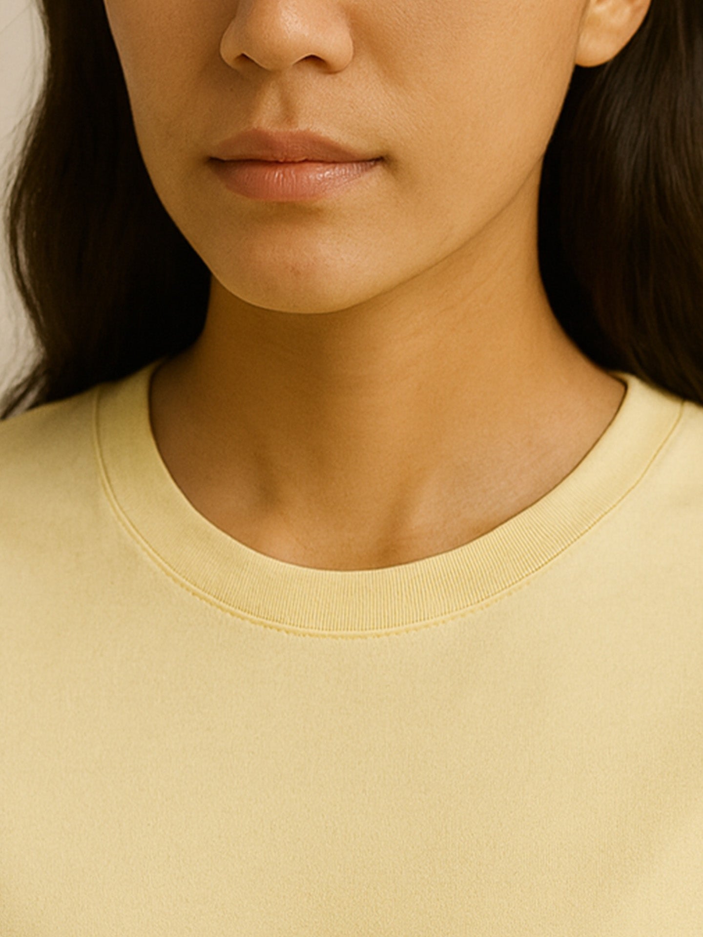 100% ORGANIC COTTON T-SHIRT - Almônd