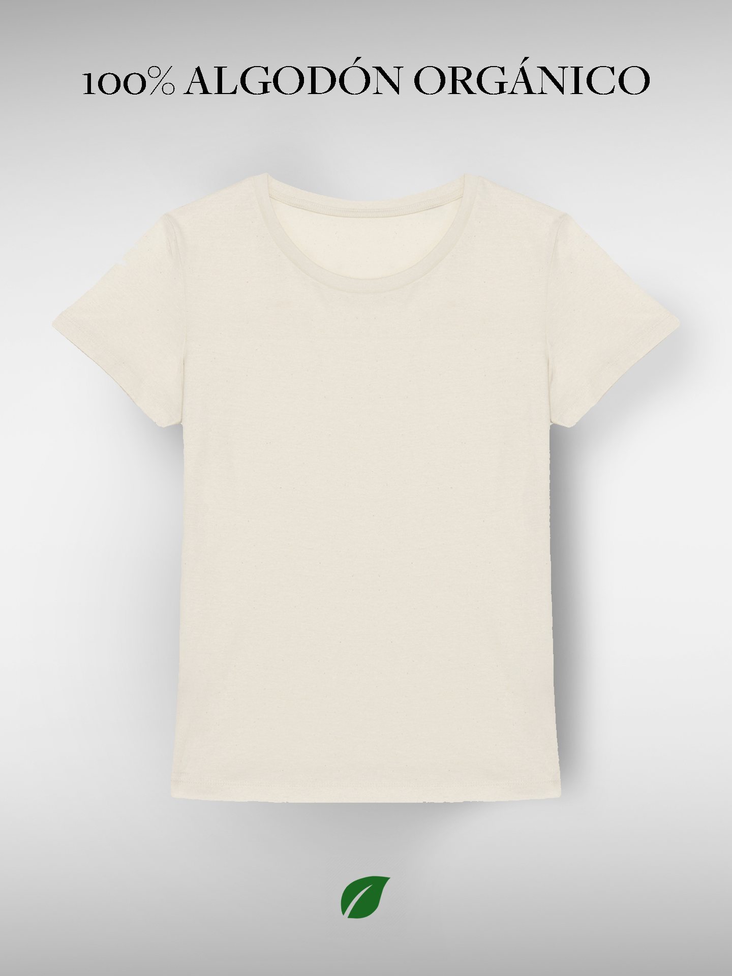 CAMISETA 100% ALGODÓN ORGÁNICO