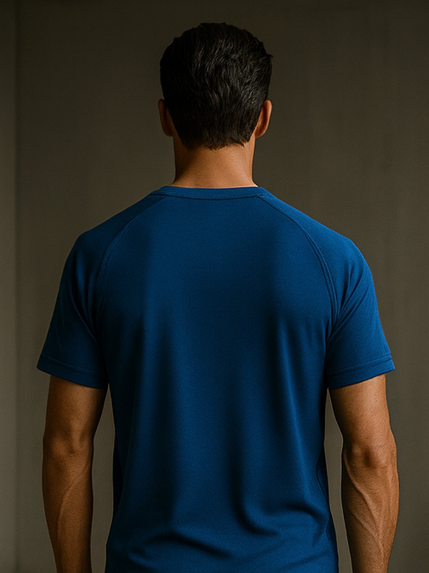 100% RECYCLED SPORTS T-SHIRT - Almônd