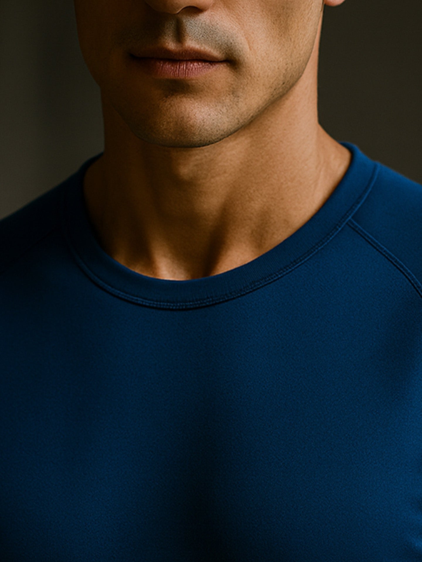 100% RECYCLED SPORTS T-SHIRT - Almônd