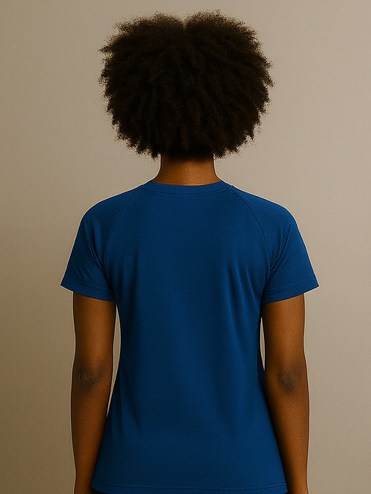 100% RECYCLED SPORTS T-SHIRT - Almônd