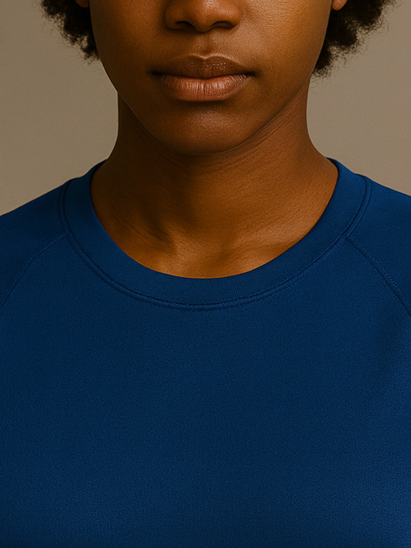 100% RECYCLED SPORTS T-SHIRT - Almônd