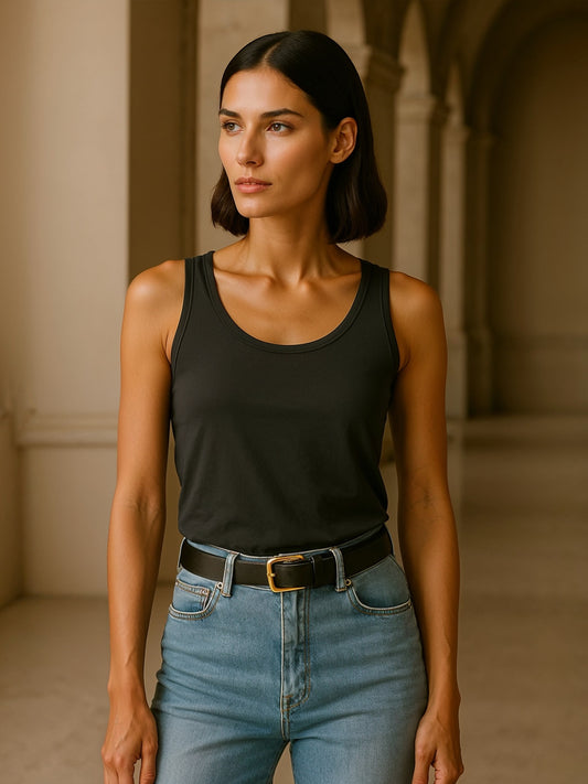 ORGANIC COTTON SLIM FIT TANK TOP