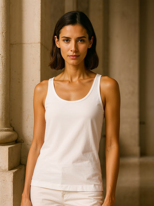 ORGANIC COTTON SLIM FIT TANK TOP