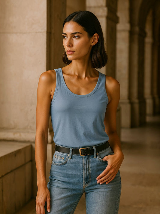 ORGANIC COTTON SLIM FIT TANK TOP