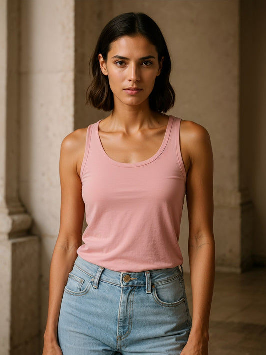 ORGANIC COTTON SLIM FIT TANK TOP