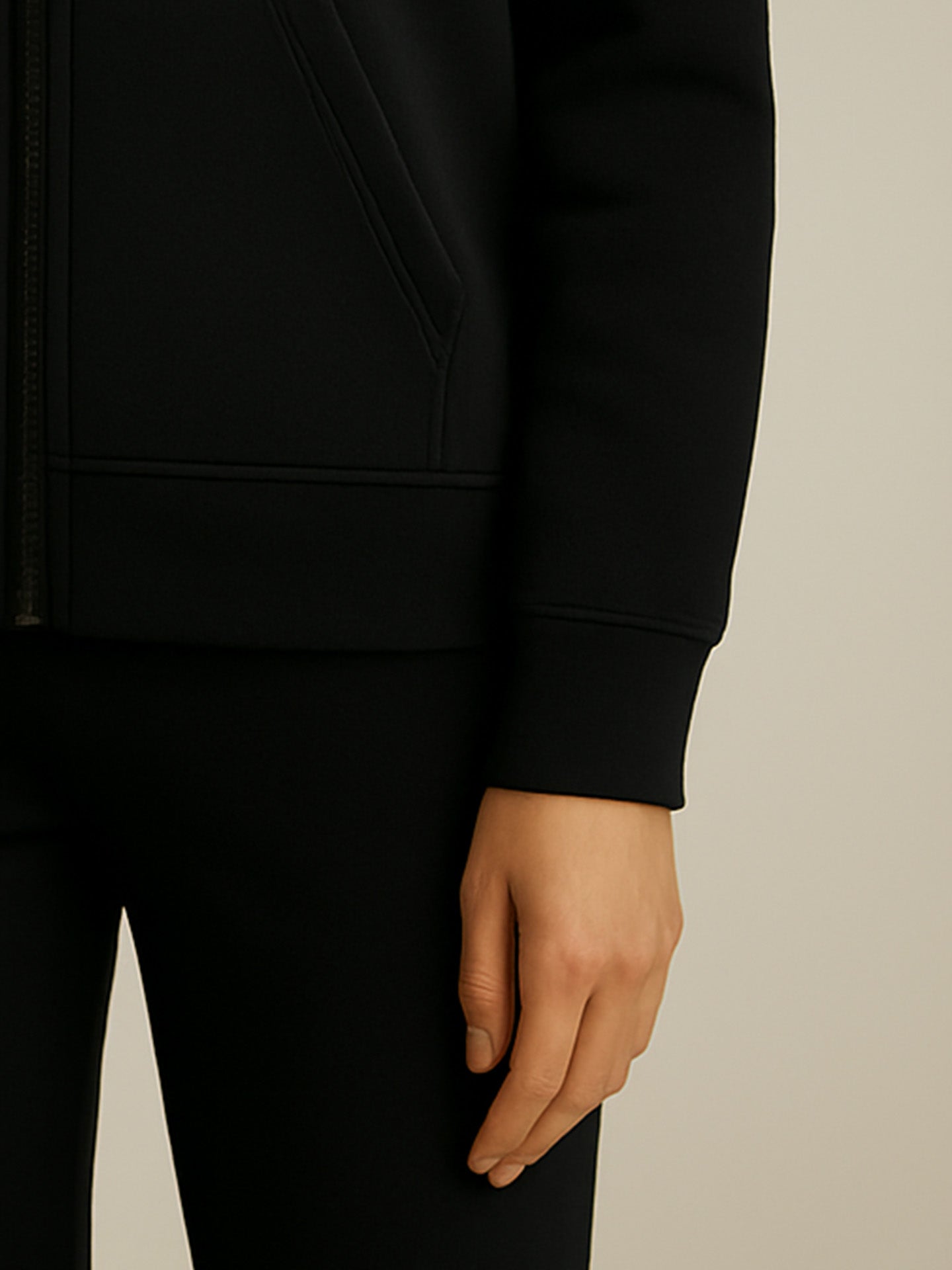 ORGANIC BOXCUT ZIPPER