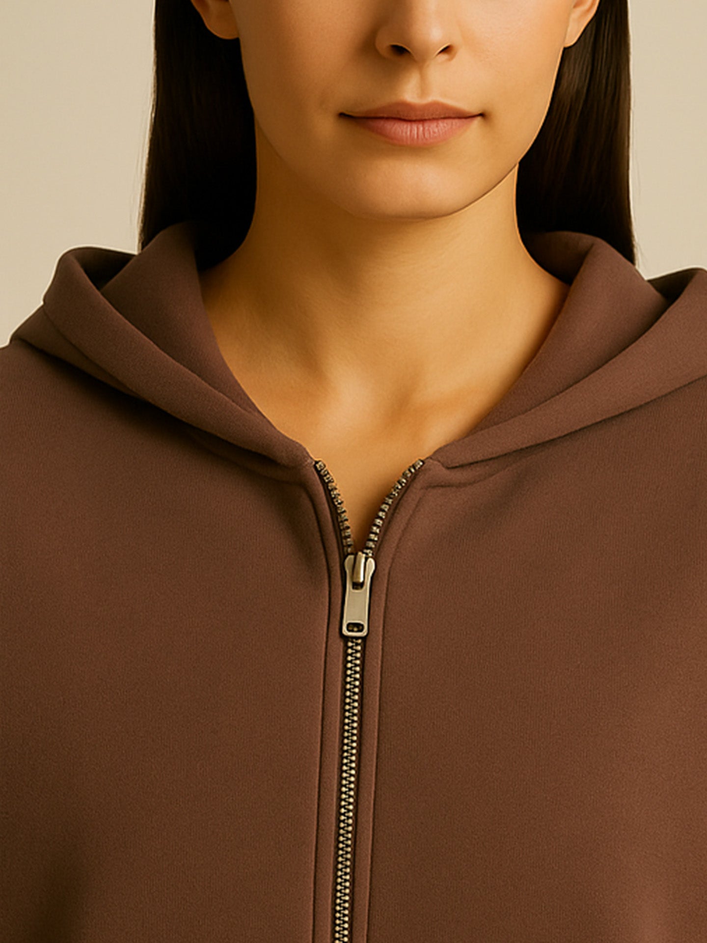 ORGANIC BOXCUT ZIPPER
