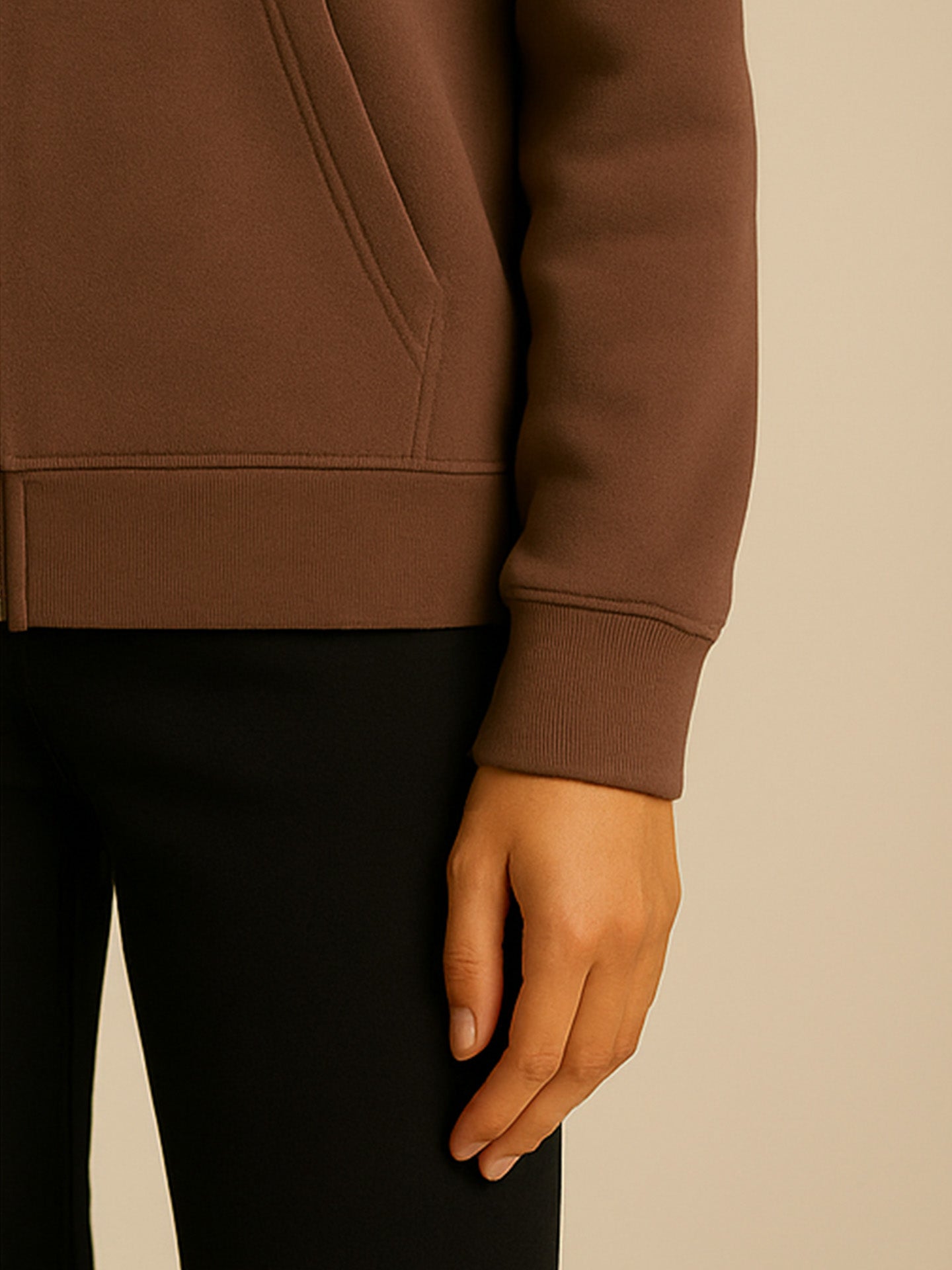 ORGANIC BOXCUT ZIPPER