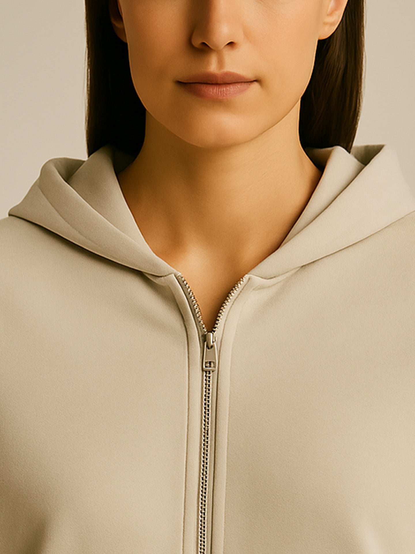 ORGANIC BOXCUT ZIPPER