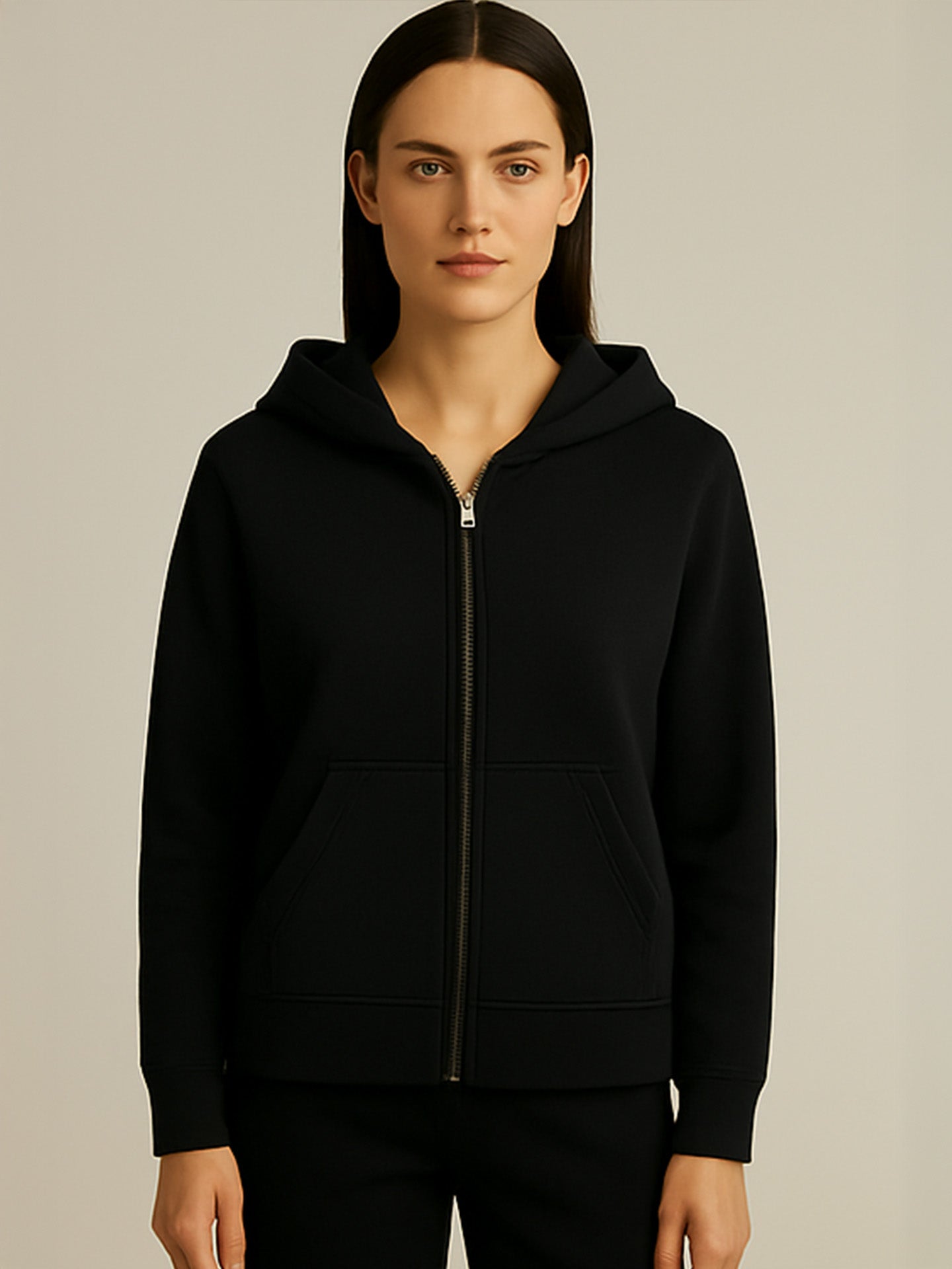 ORGANIC BOXCUT ZIPPER