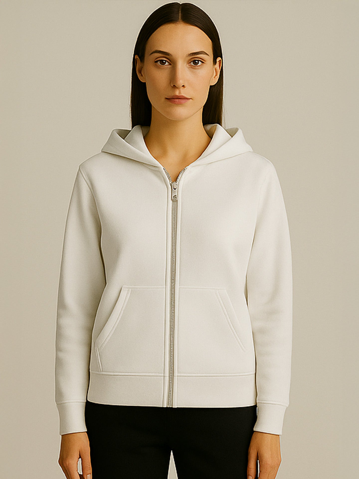 ORGANIC BOXCUT ZIPPER