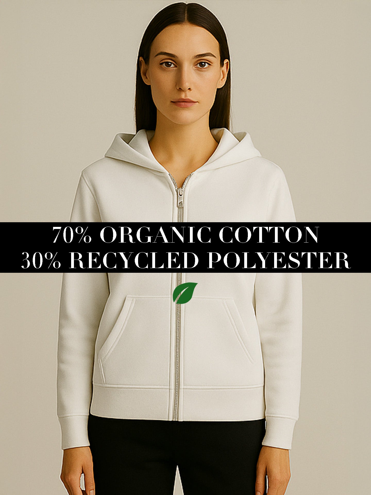 ORGANIC BOXCUT ZIPPER
