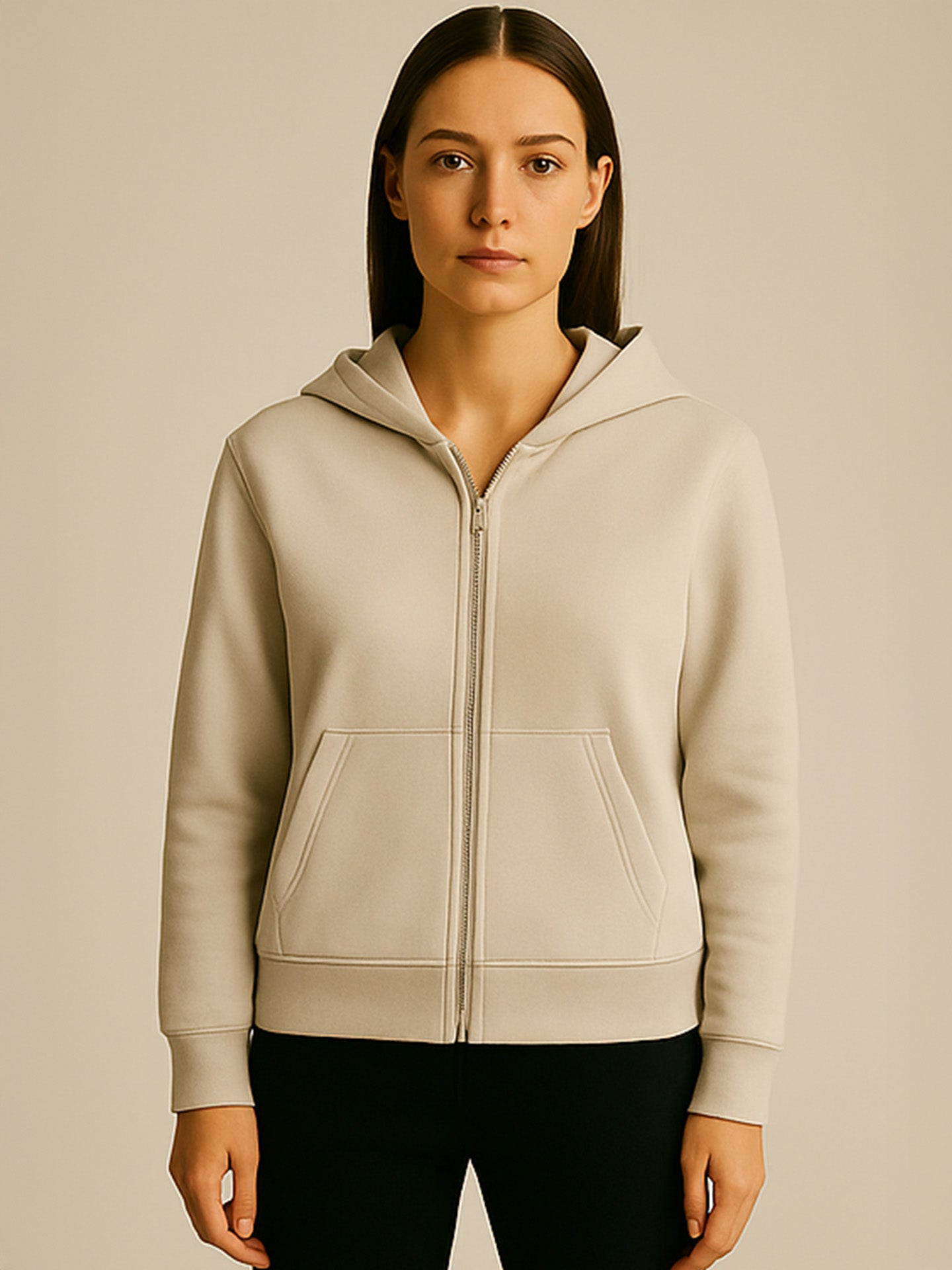 ORGANIC BOXCUT ZIPPER