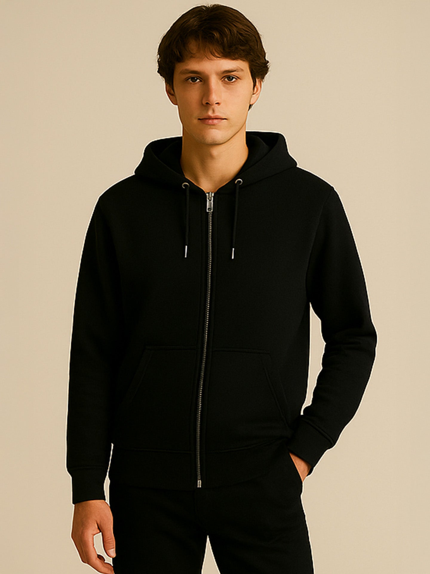 ORGANIC ZIP HOODIE