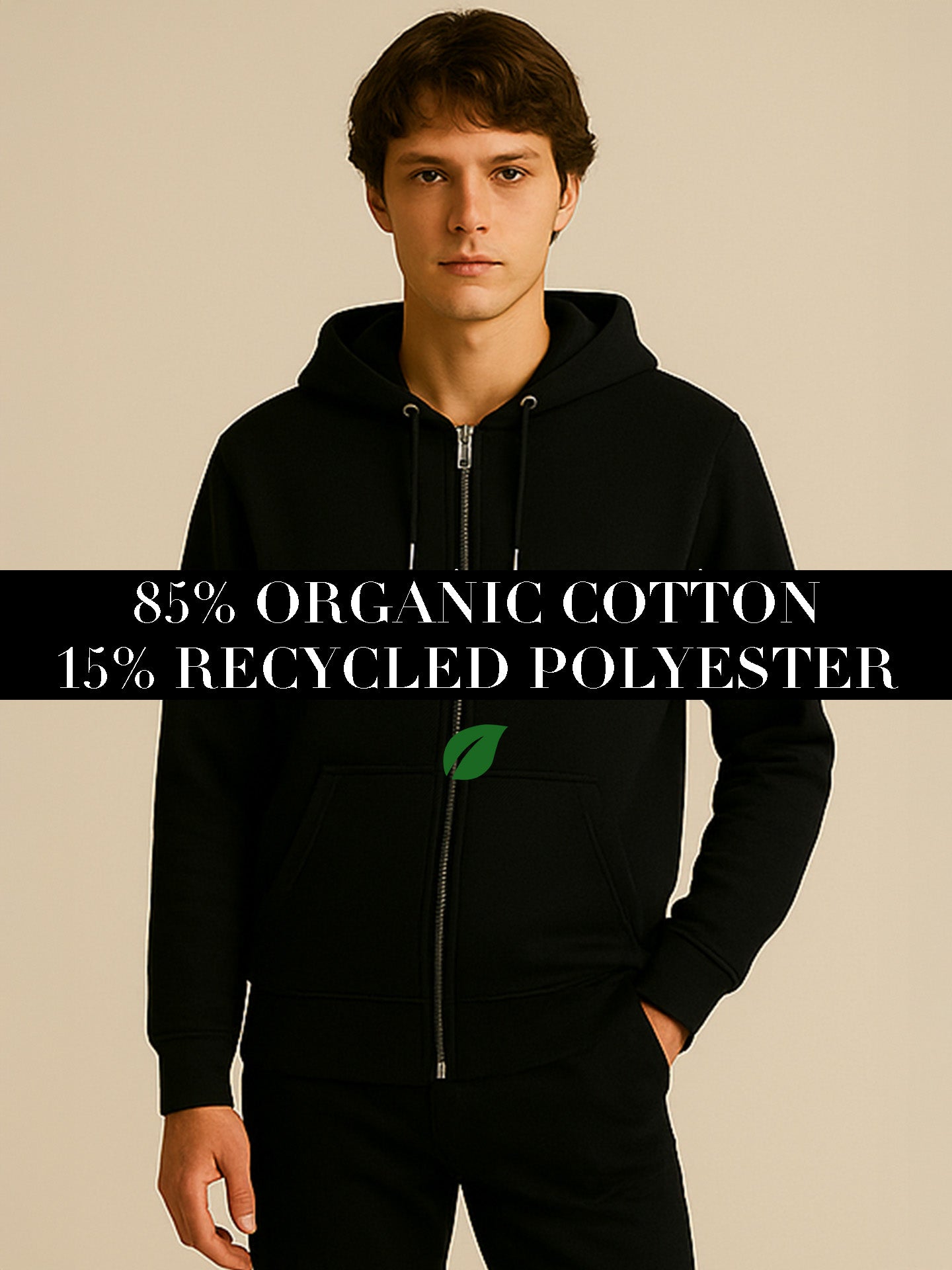 ORGANIC ZIP HOODIE