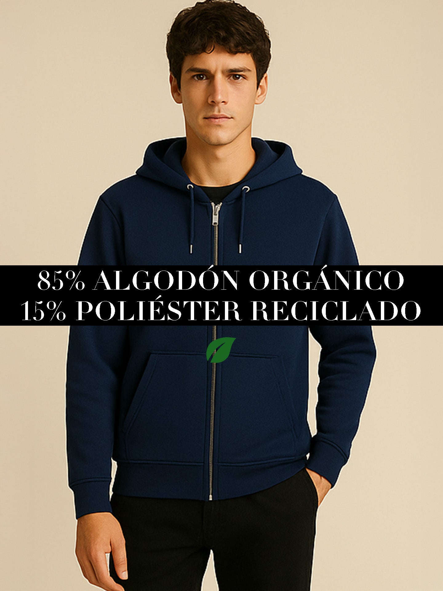 ORGANIC ZIP HOODIE