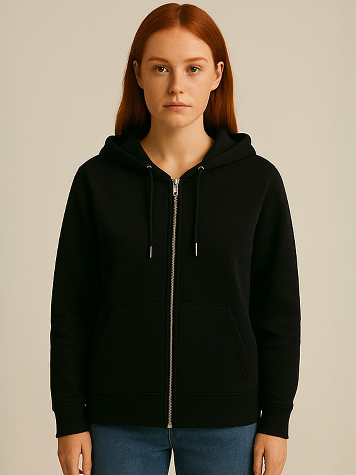 ORGANIC ZIP HOODIE
