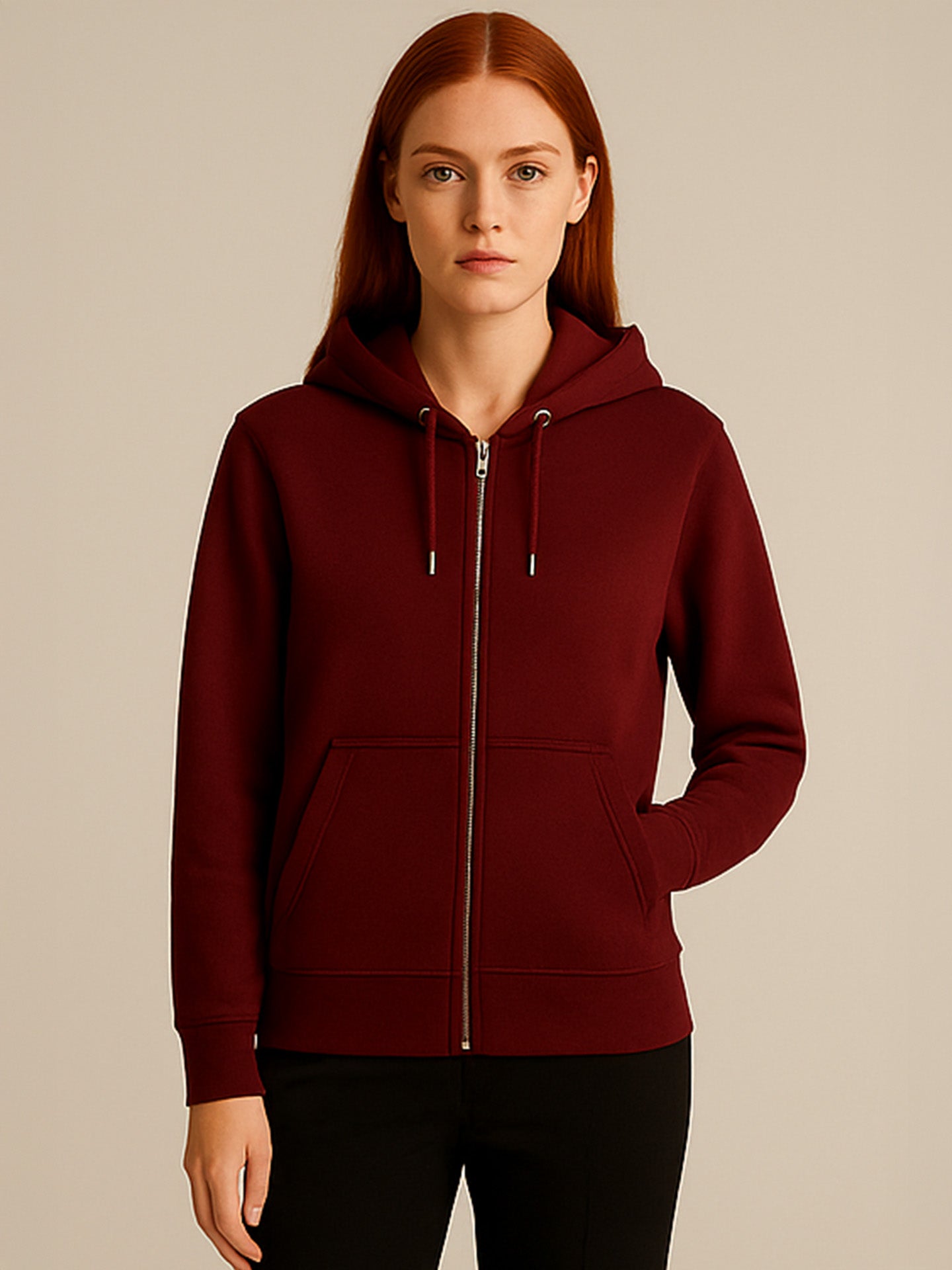 ORGANIC ZIP HOODIE