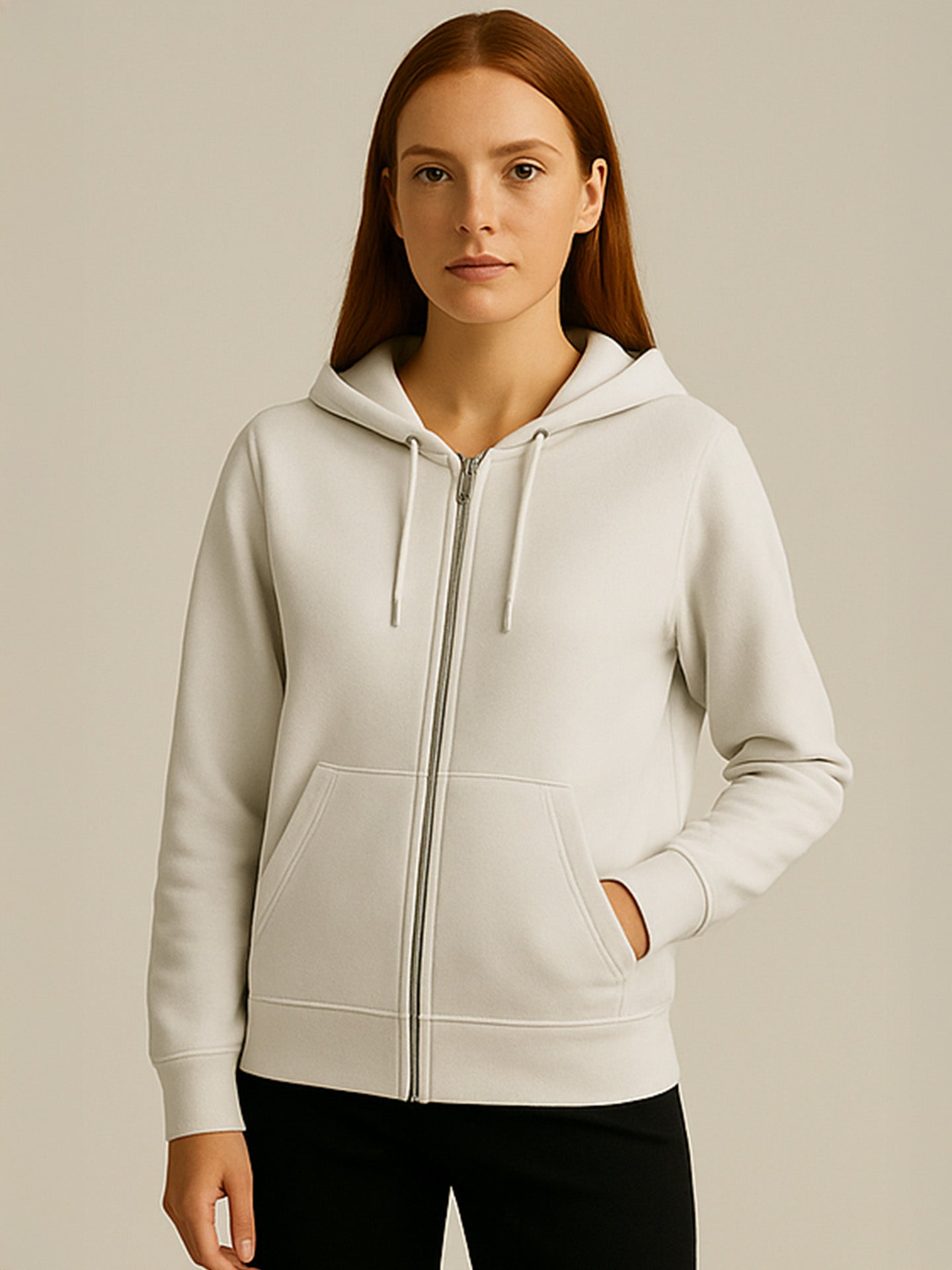 ORGANIC ZIP HOODIE