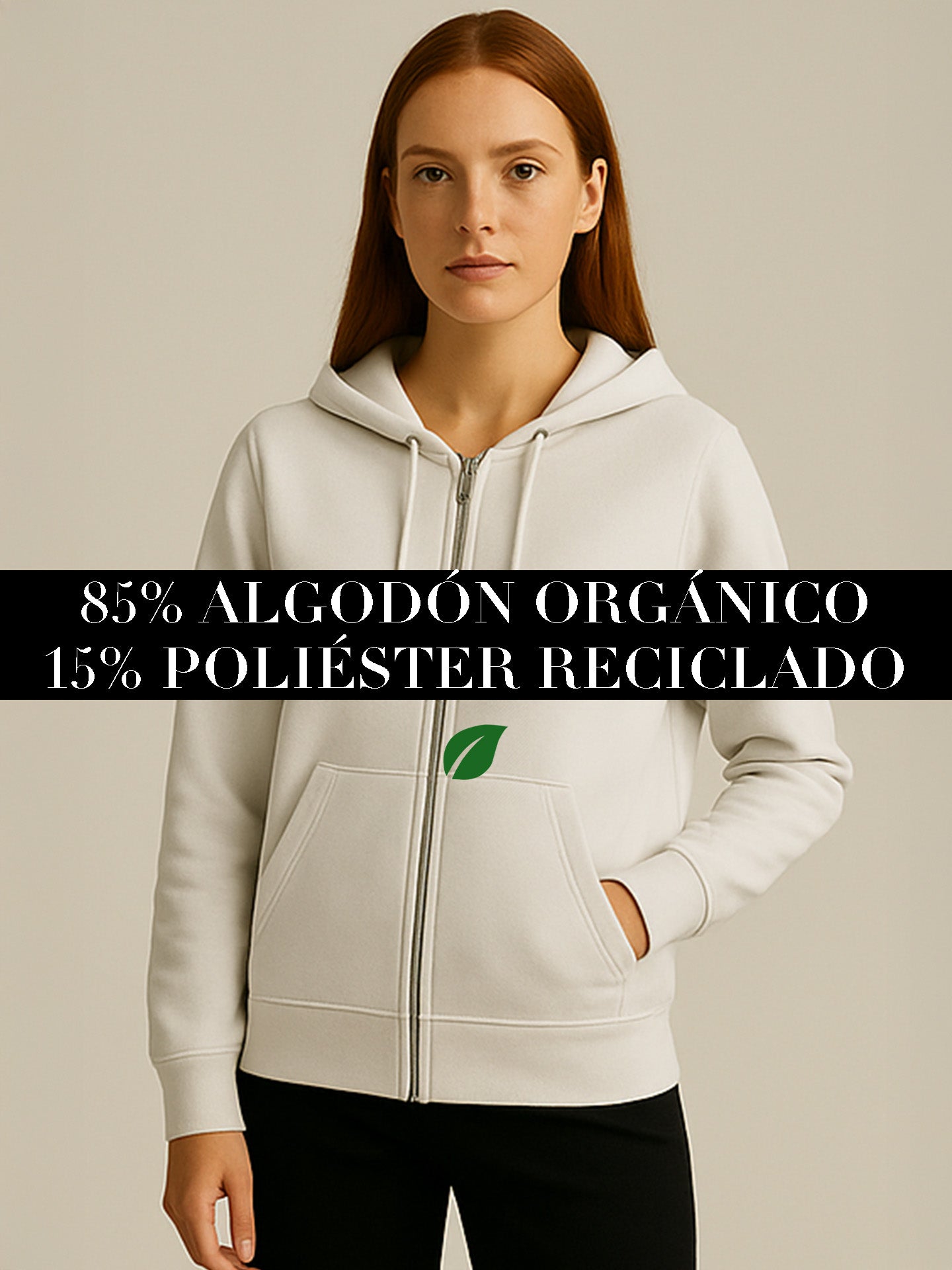 ORGANIC ZIP HOODIE