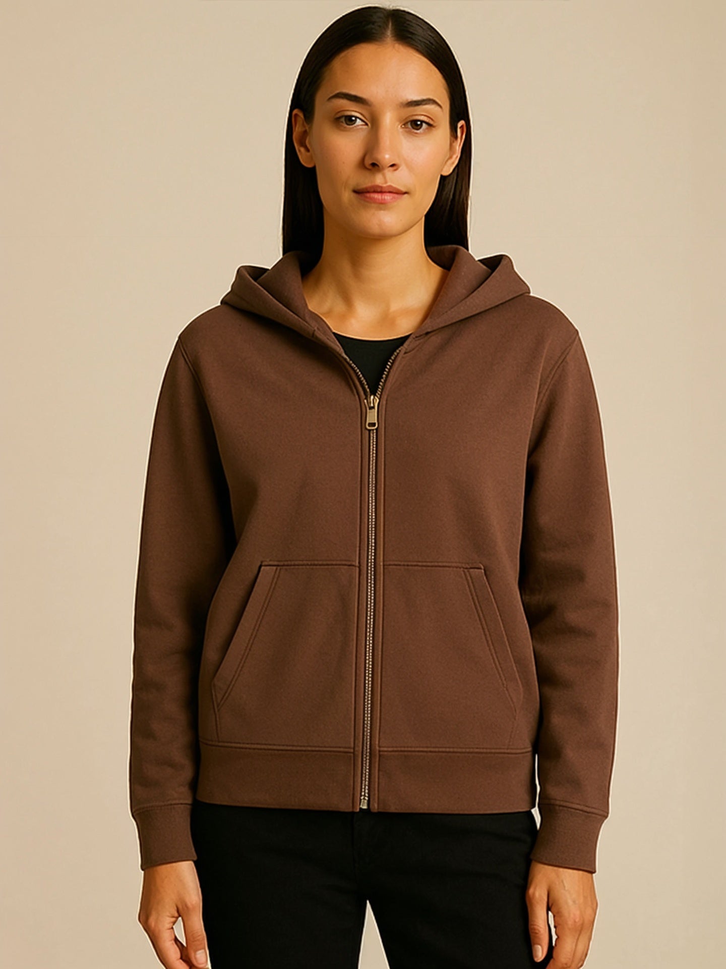 ORGANIC BOXCUT ZIPPER